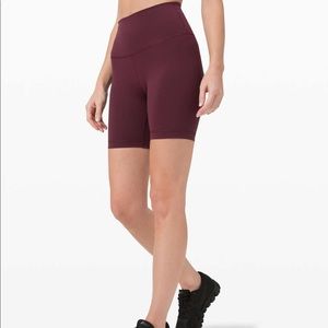 lululemon Wunder Train 6” NWT Cassis Size 6
